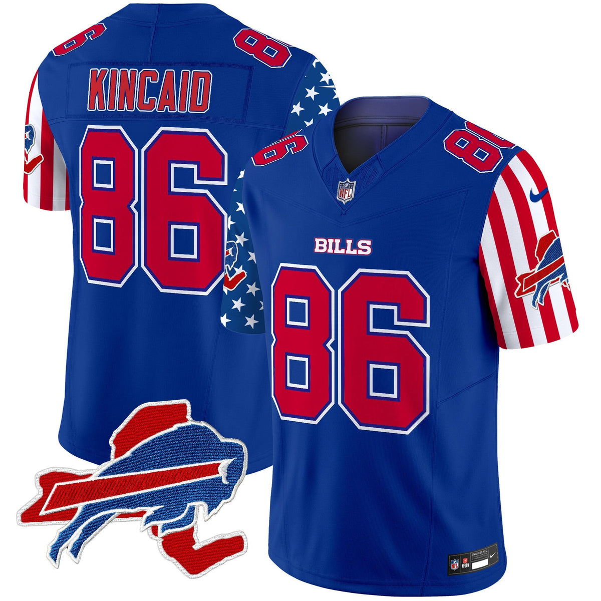 Men's Bills American Style Vapor Limited Jersey - All Stitched